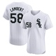 Men's Jimmy Lambert Chicago White Elite Home Baseball Jersey (Unsigned No Brands/Logos)