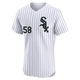 Men's Jimmy Lambert Chicago White Elite Home Baseball Jersey (Unsigned No Brands/Logos)